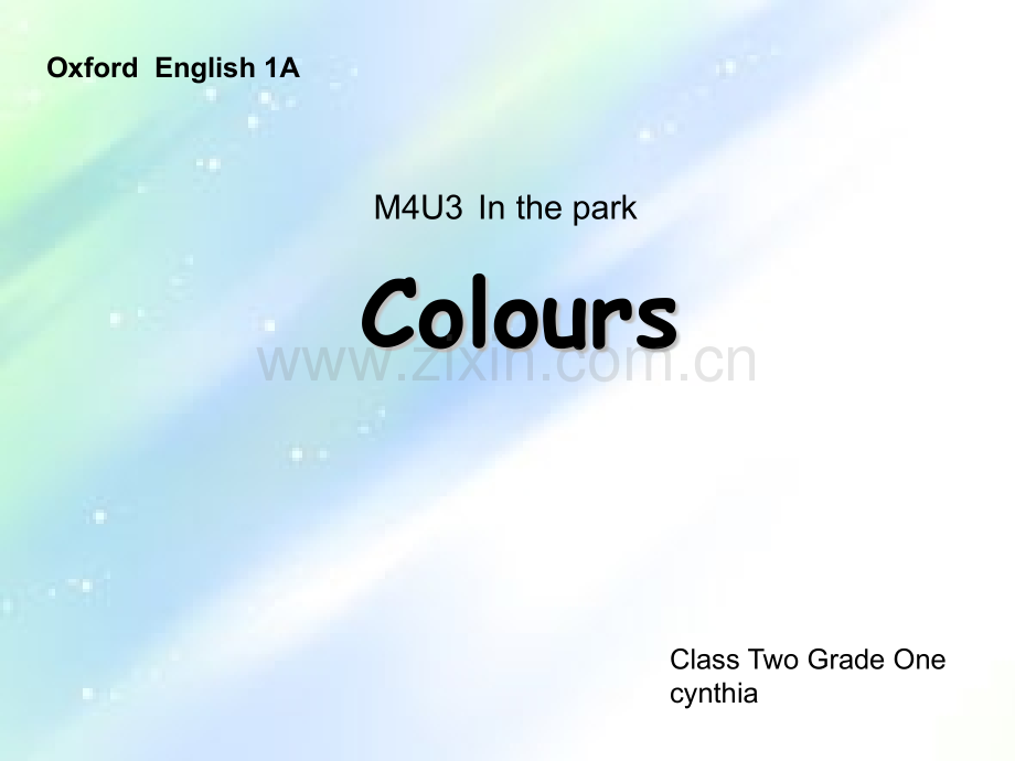 牛津英语1A-In-the-park课件.ppt_第1页