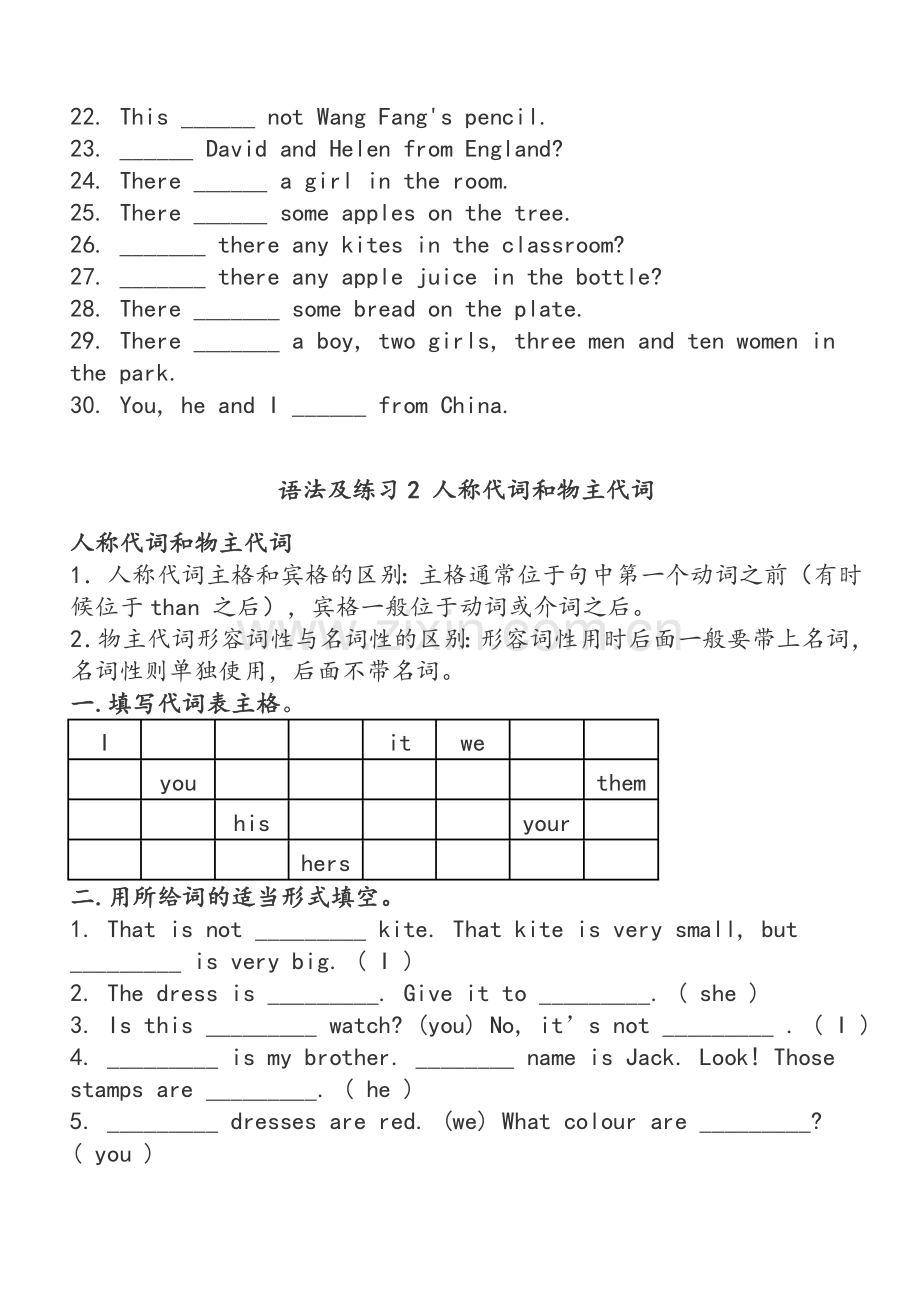 苏教版牛津小学英语语法点汇总.doc_第2页