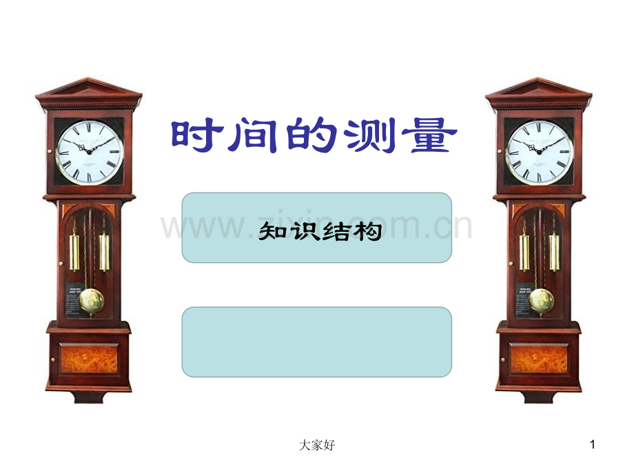 时间的测量单元复习.ppt_第1页
