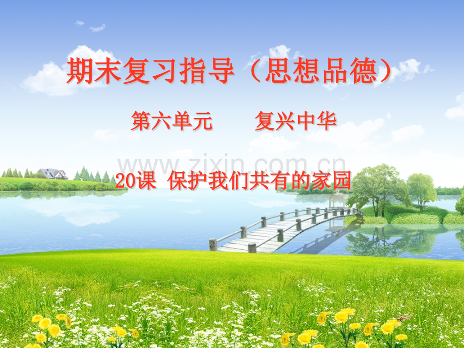 保护我们共有的家园课件.pptx_第1页