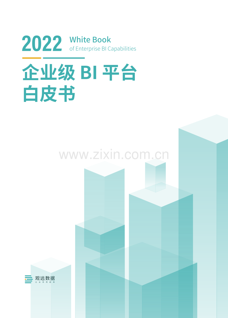 2022企业级BI平台白皮书.pdf_第1页
