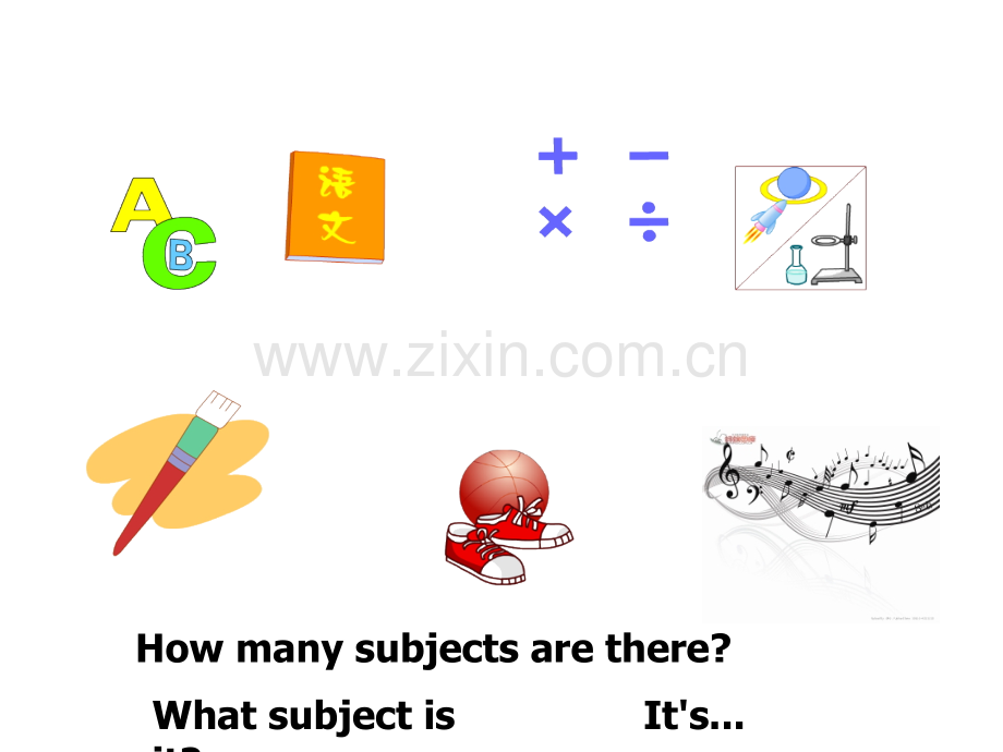 译林版小学英语四年级英语下册unit1-our-school-subjects.ppt_第2页
