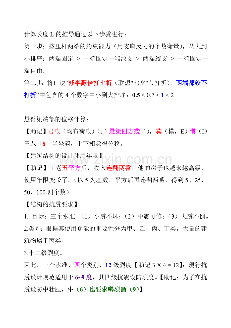 一级建造师建筑专业助记法汇集.docx_第2页