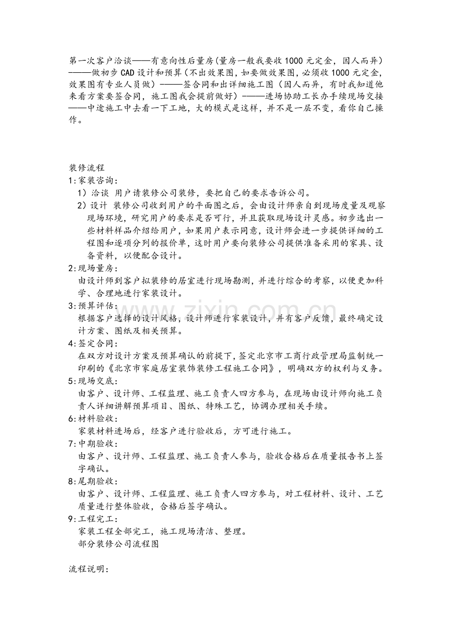 装修公司一般操作流程.doc_第1页