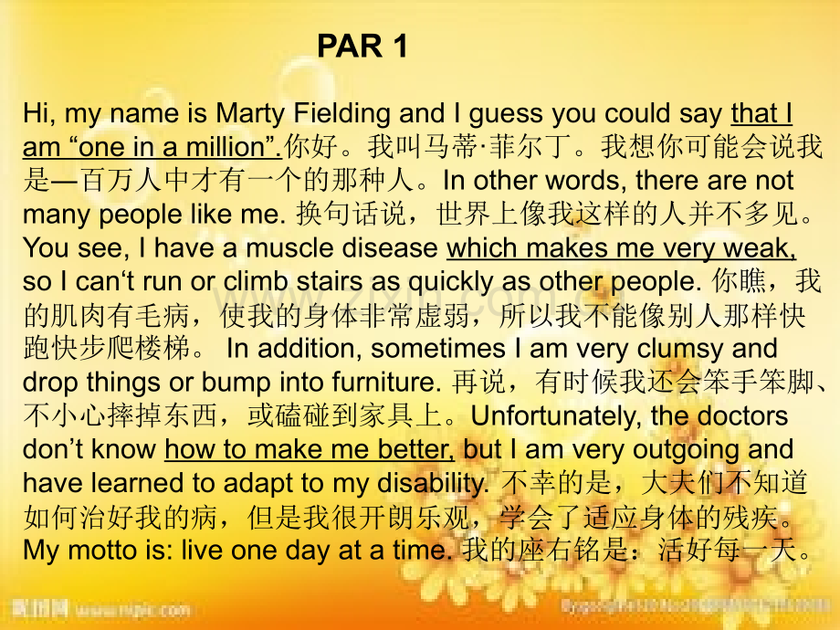 高二英语选修七UNIT1-READING-课文逐句翻译.ppt_第2页