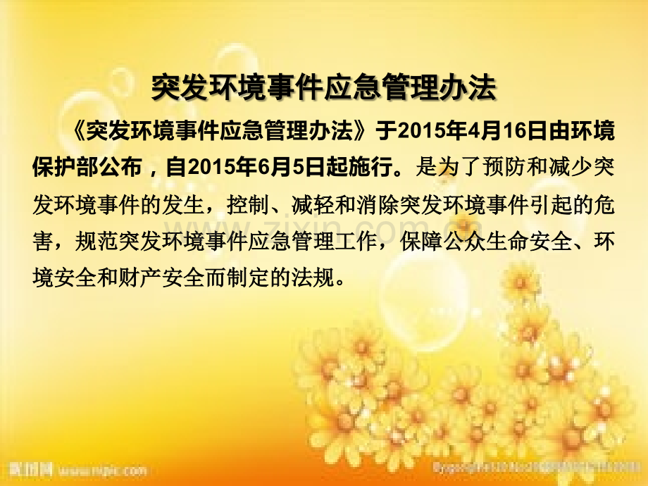 突发环境事件应急管理办法.ppt_第2页