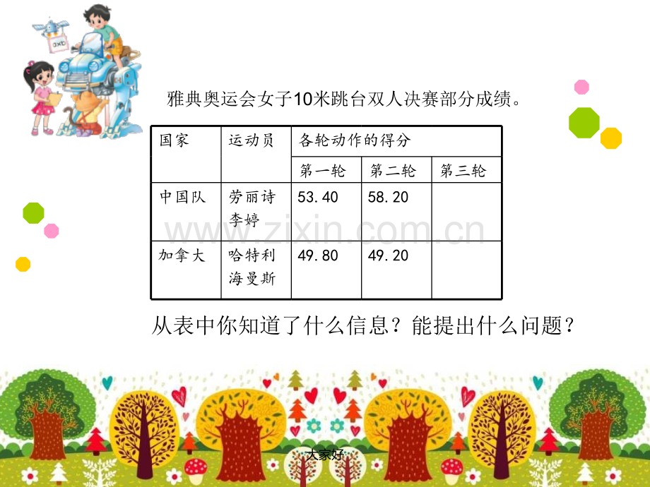 新北师大版四年级下册数学比身高2.ppt_第2页