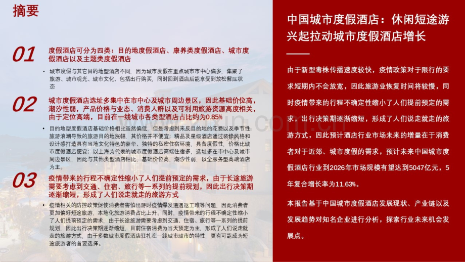 2022年中国城市度假酒店行业概览.pdf_第2页