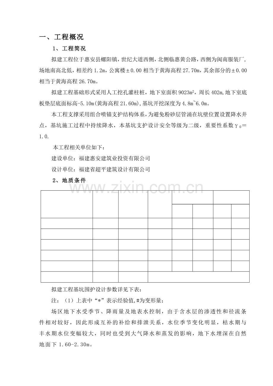 惠安建筑业发展中心基坑工程施工监测方案.docx_第2页
