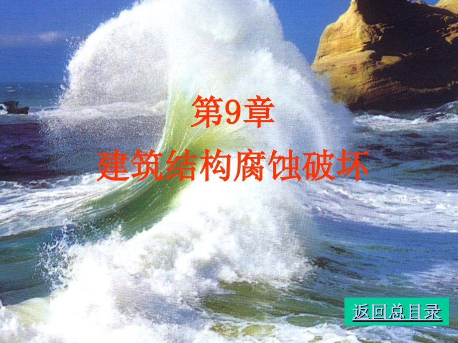 建筑结构腐蚀破坏.pptx_第1页