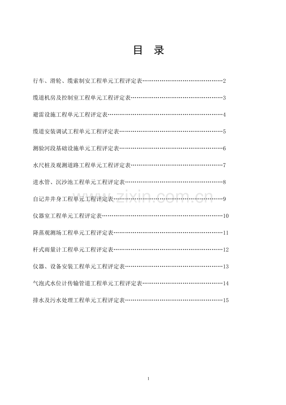 贵州省水文基础设施工程施工质量评定表汇编一.doc_第2页