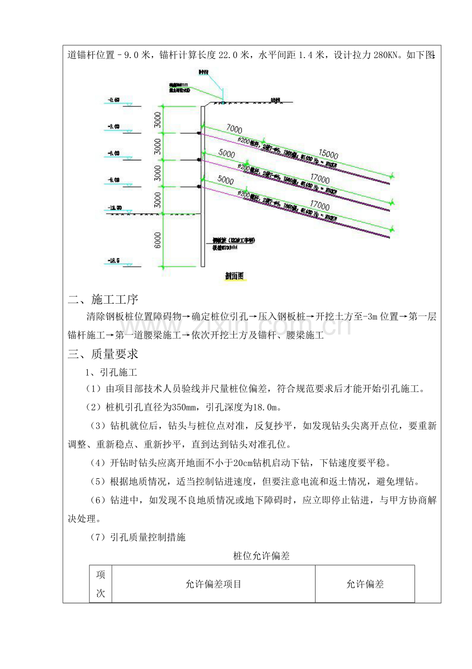 护壁桩锚杆施工技术交底.docx_第2页