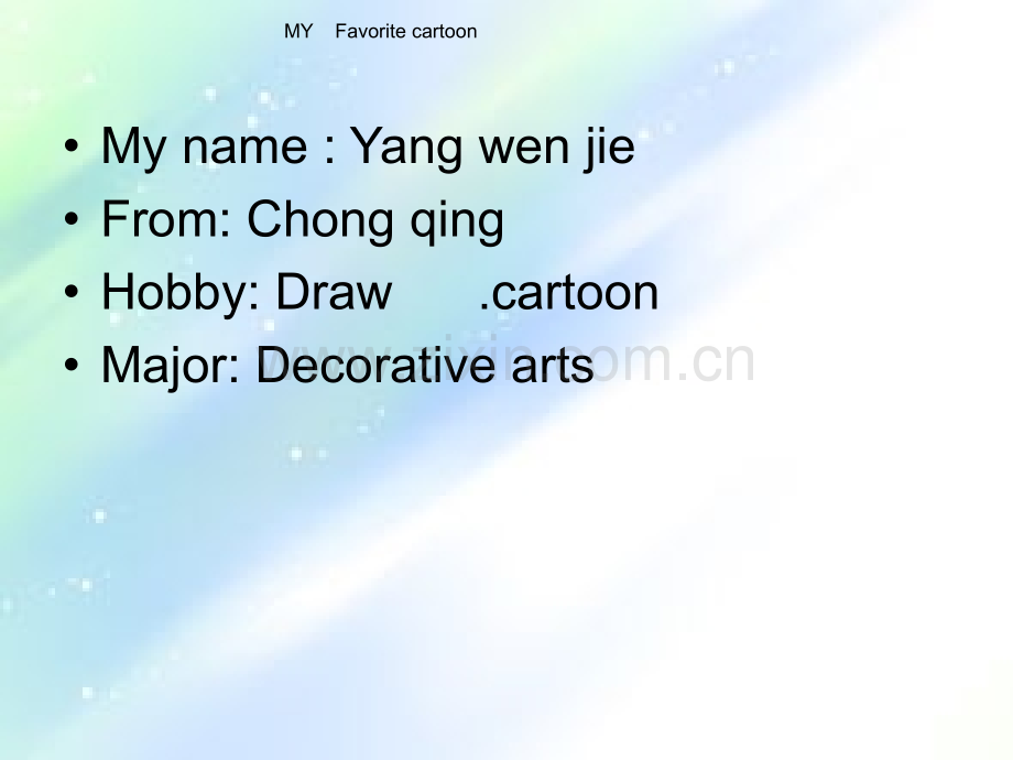 我的爱好-英语.ppt_第2页
