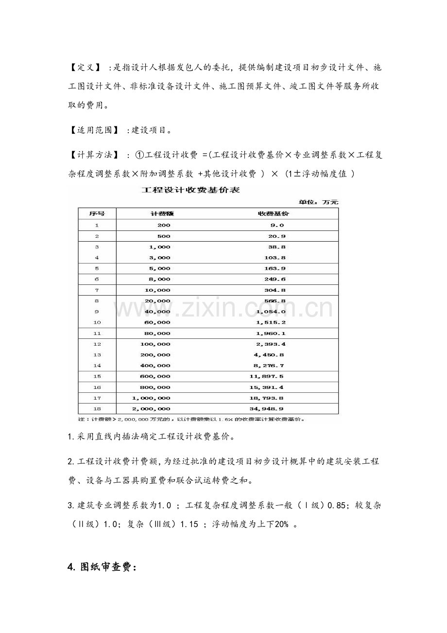 建设其他费计算依据说明精华版.doc_第2页