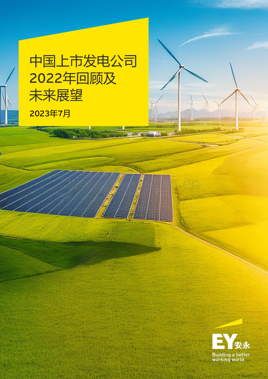 中国上市发电公司2022年回顾及未来展望.pdf_第1页