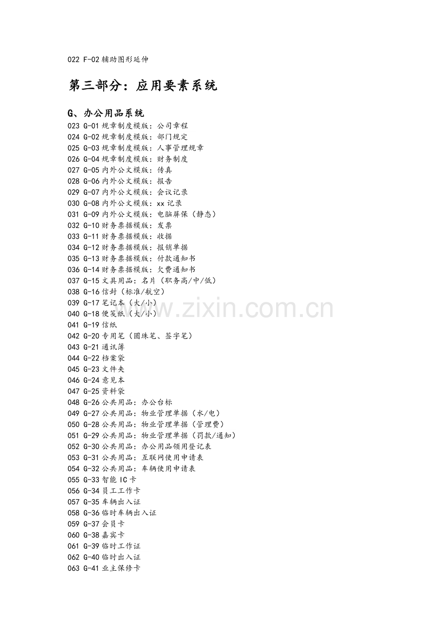 房地产项目VI设计清单.doc_第2页