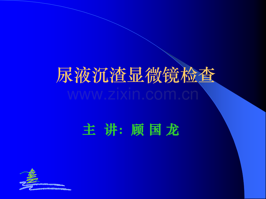 尿液沉渣显微镜检查.ppt_第1页