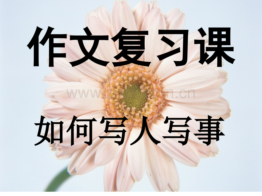 小学五年级写人写事作文复习课.ppt_第1页