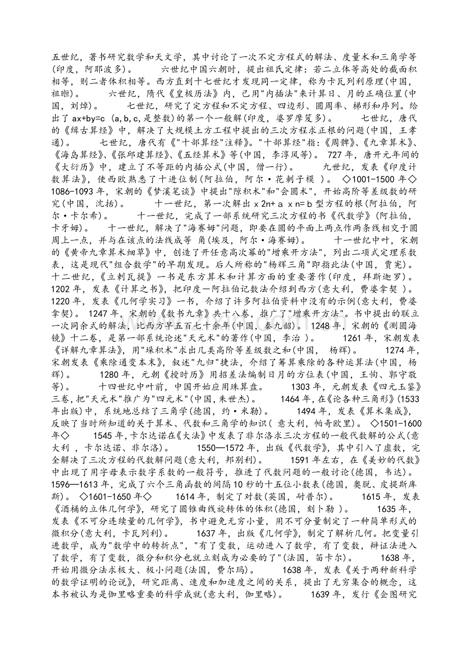 数学发展历史.doc_第2页