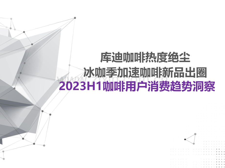2023H1咖啡用户消费趋势洞察.pdf_第1页