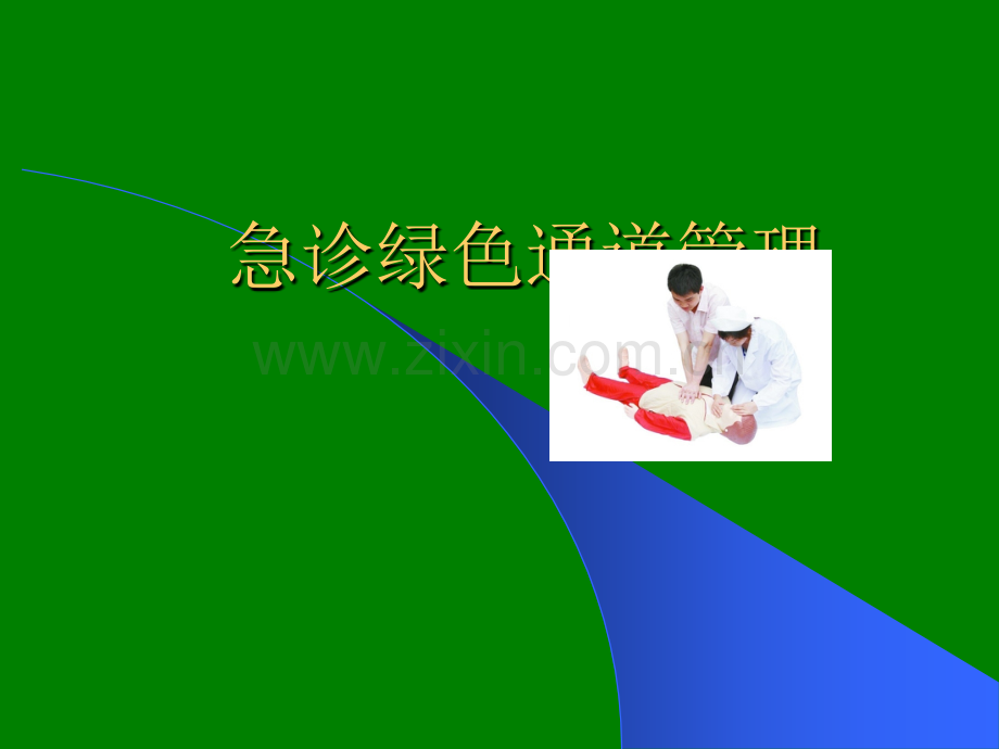 急诊绿色通道管理.ppt_第1页