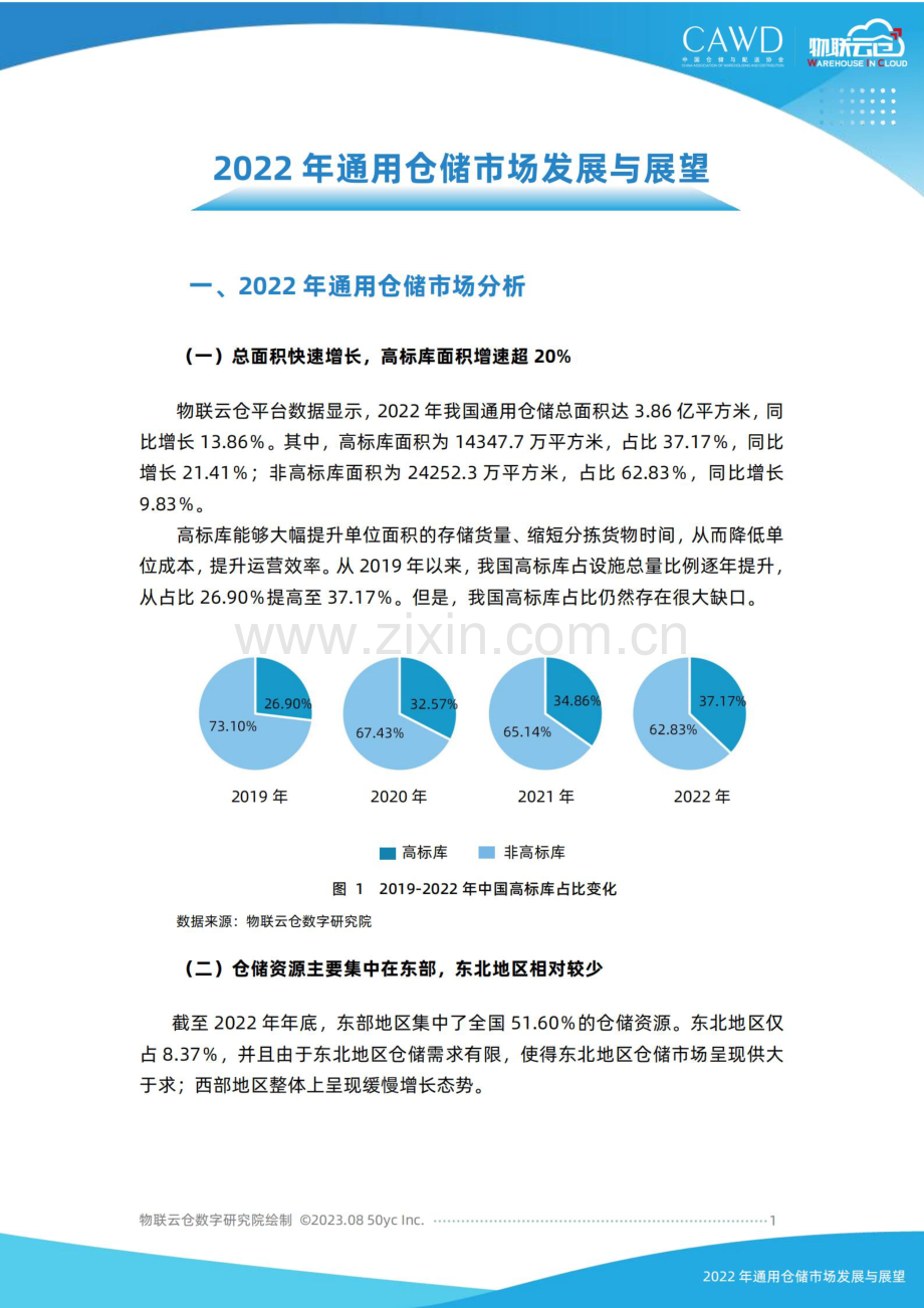 2022年中国通用仓储市场发展与展望.pdf_第1页