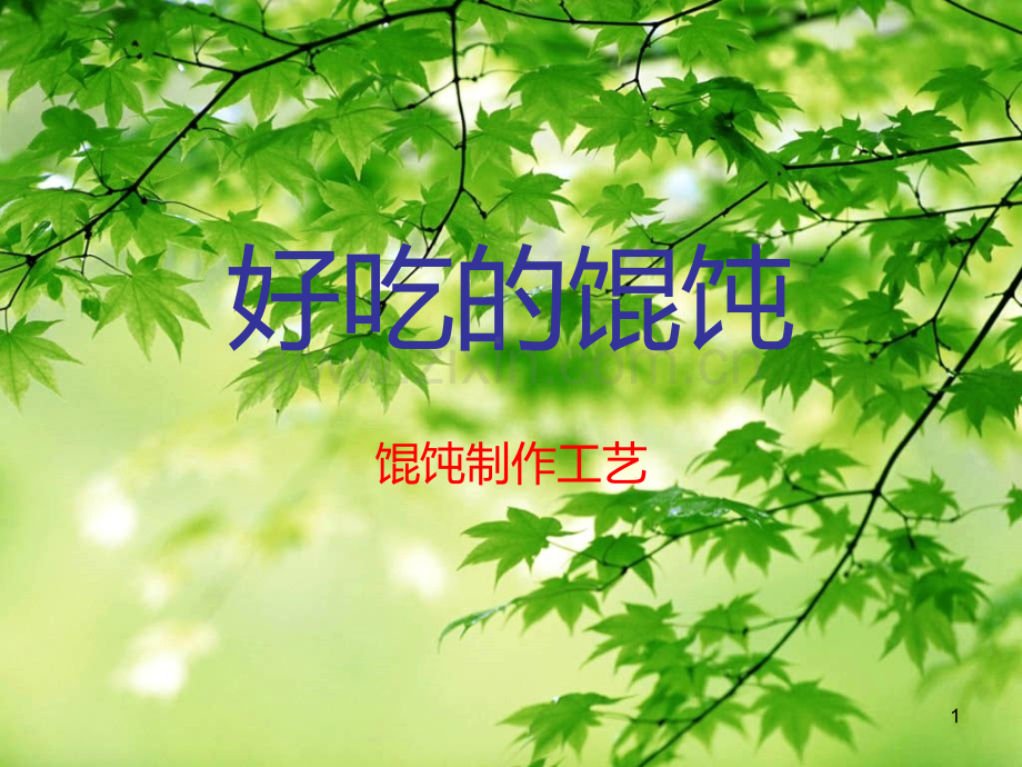 好吃的馄饨.ppt_第1页