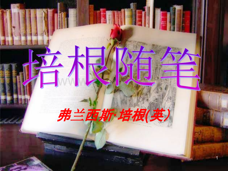 培根随笔.ppt_第1页