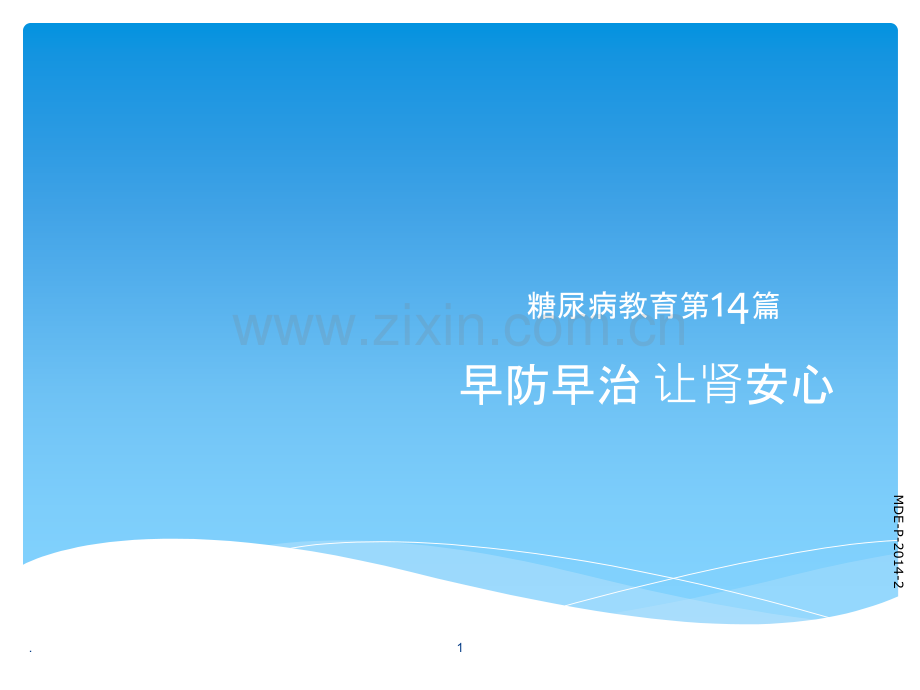 患者教育第篇糖尿病肾病.ppt_第1页