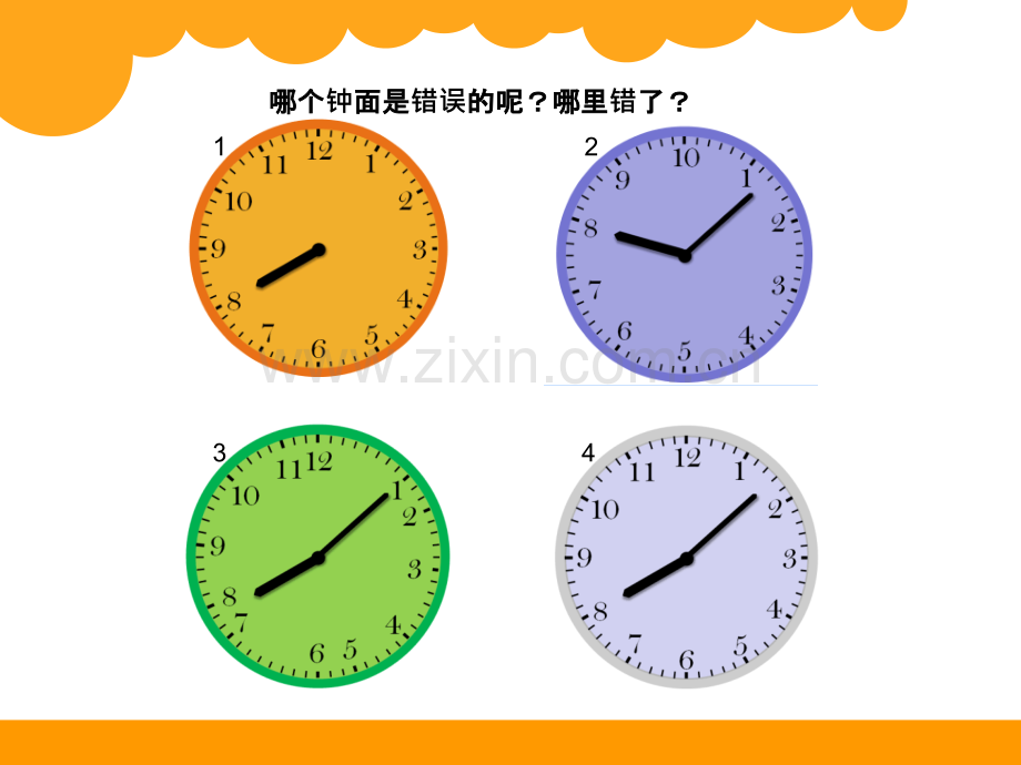 认识钟面及表示的时间.ppt_第2页