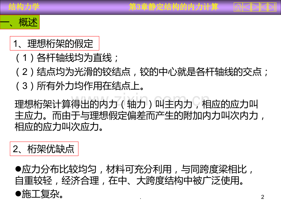 桁架内力计算42063.ppt_第2页