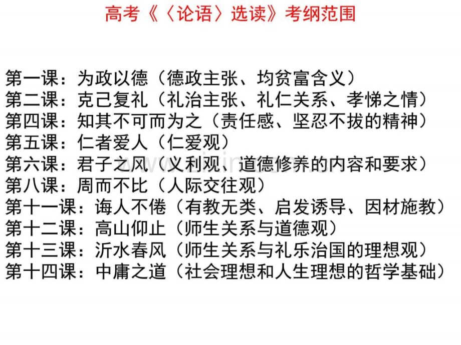 高考论语选读复习指导.pptx_第1页