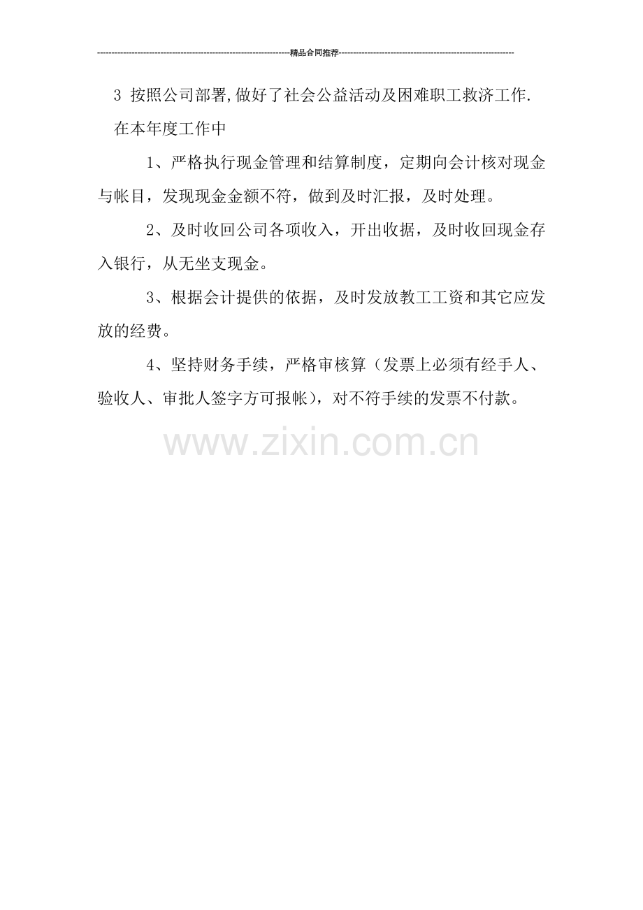 公司出纳个人工作总结.doc_第2页
