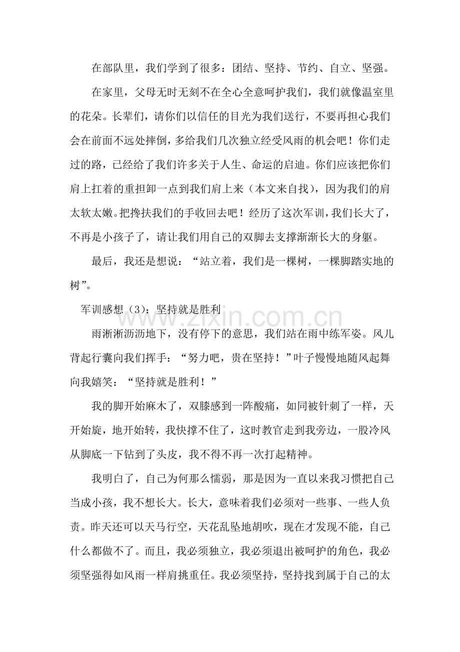 军训感想5篇.doc_第2页