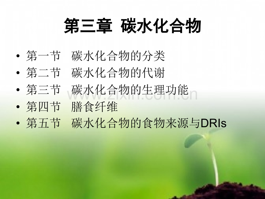 营养学碳水化合物.pptx_第1页