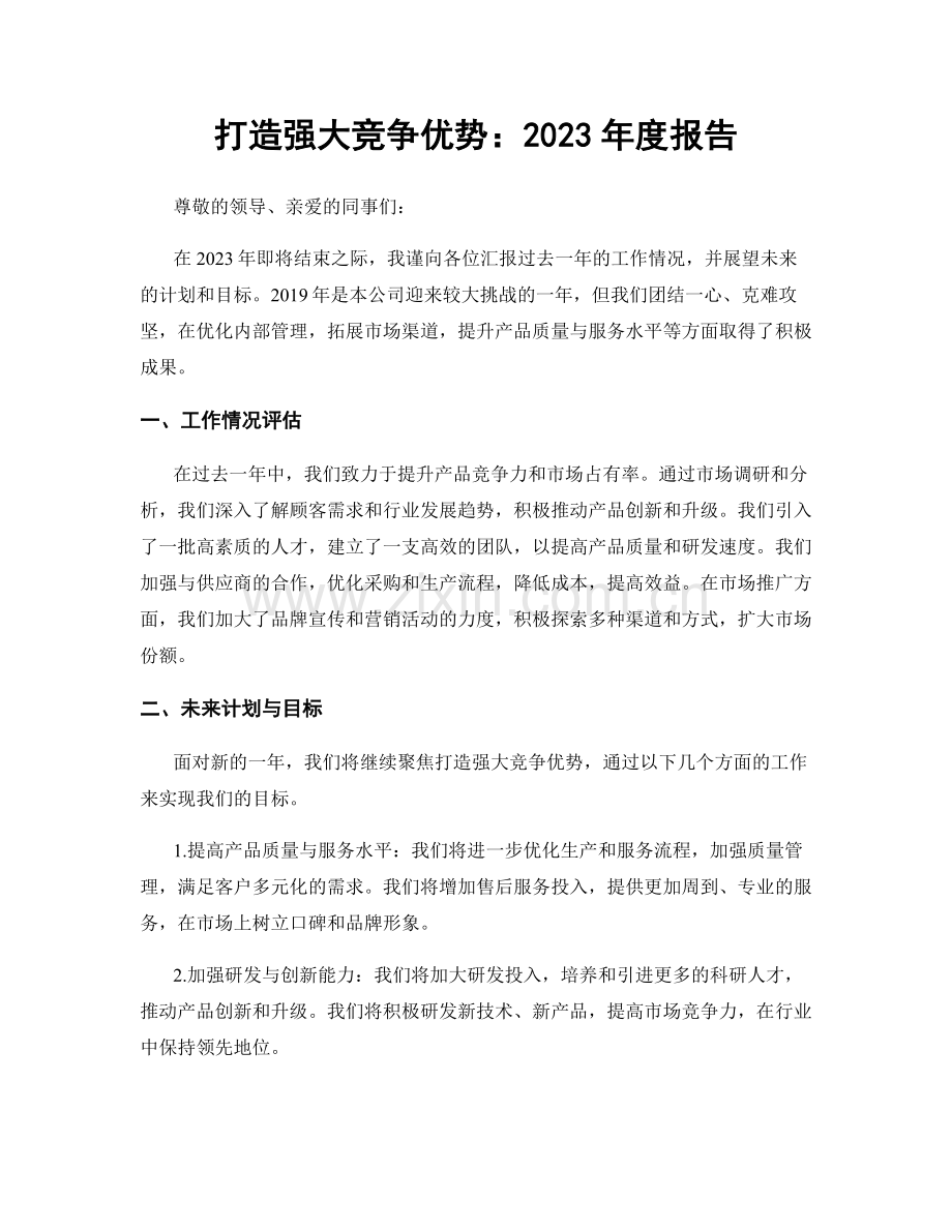 打造强大竞争优势：2023年度报告.docx_第1页
