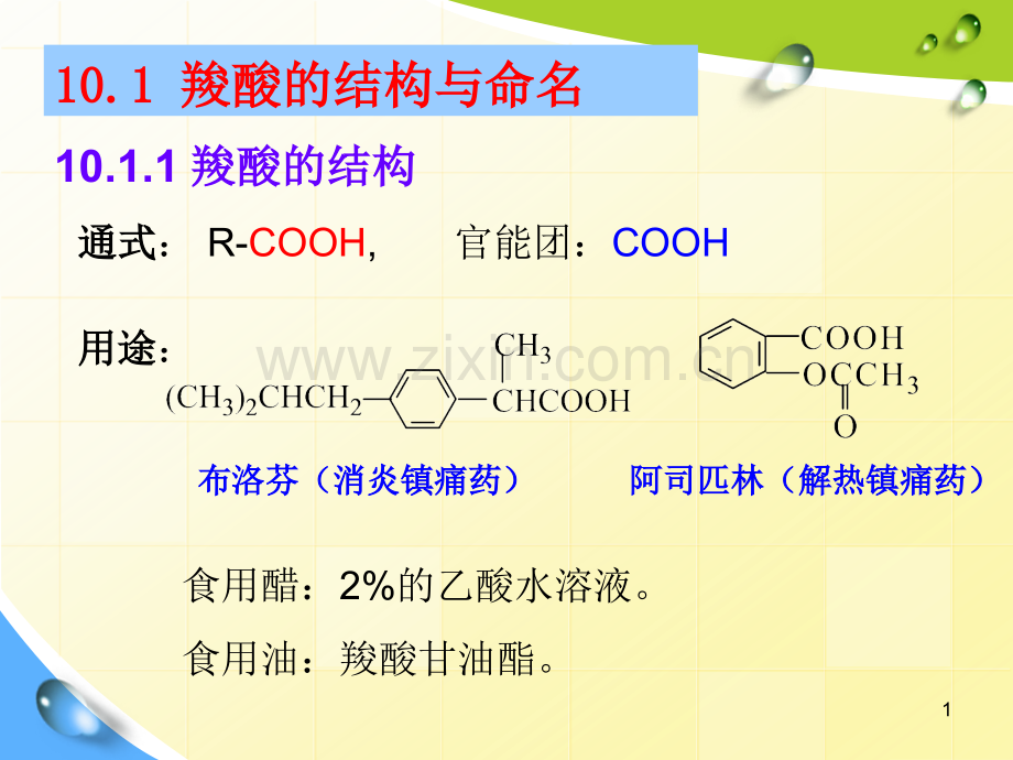 羧酸及取代酸.pptx_第1页