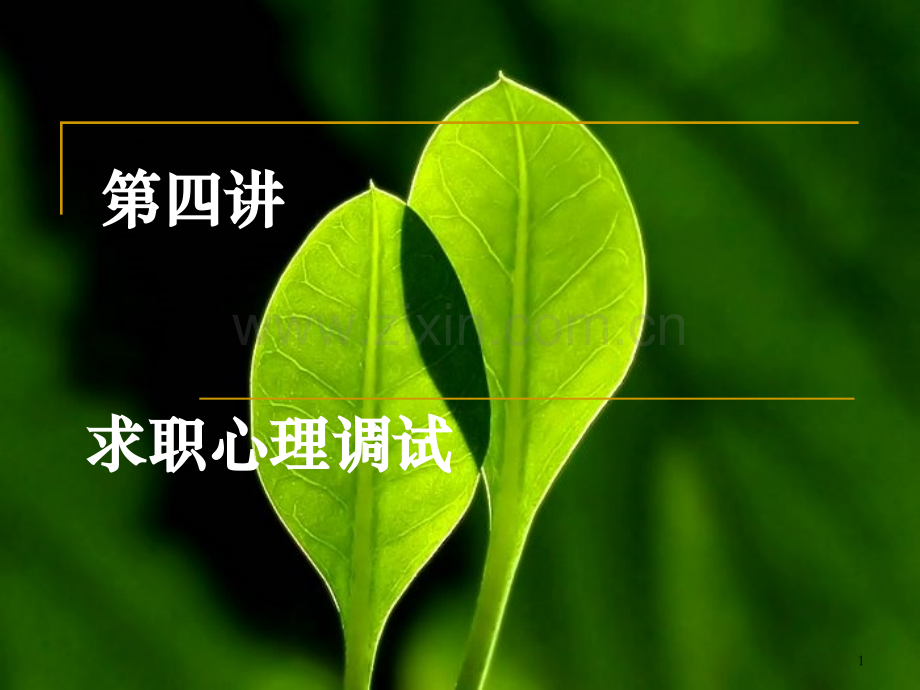 求职心里调适.pptx_第1页