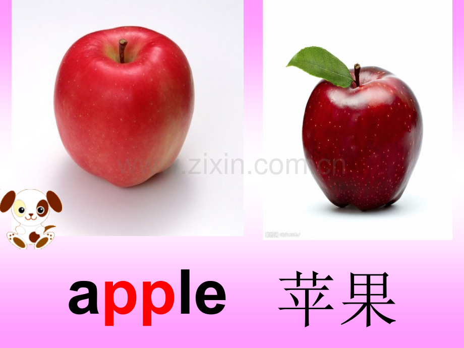 小学英语词汇归类之水果类.pptx_第1页