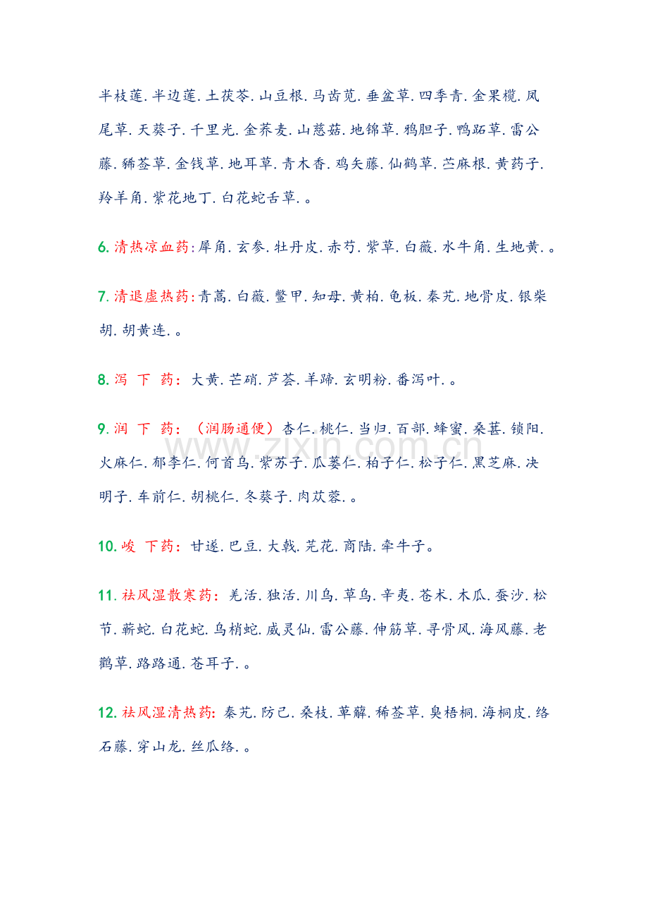 中药功效大全一览表.doc_第2页