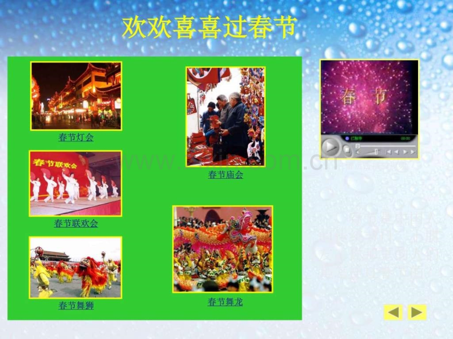 新人教版一级品德与生活上册欢欢喜喜过春.pptx_第2页