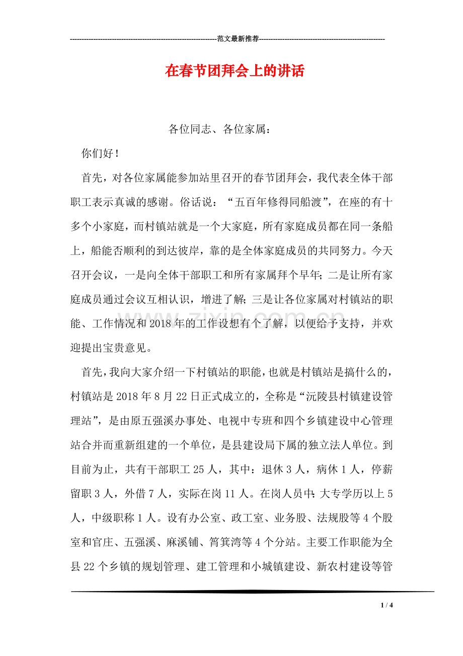 在春节团拜会上的讲话-11.doc_第1页