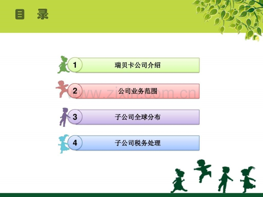 瑞贝卡公司动态播放.pptx_第1页