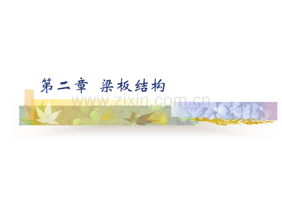 同济大学混凝土结构设计梁板结构.pptx_第1页