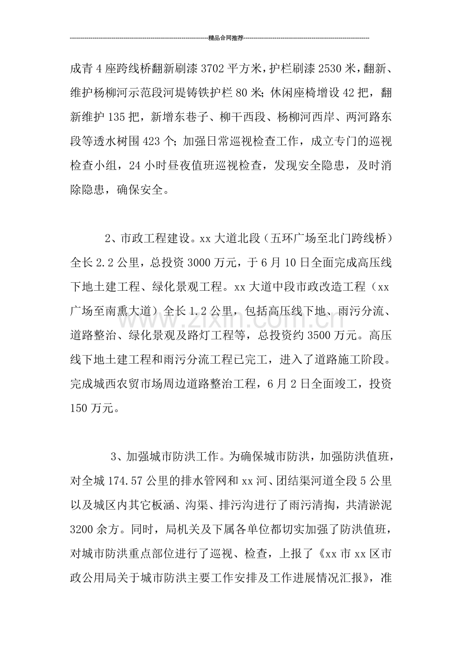 市政公用局上半年安全生产工作总结范例.doc_第2页