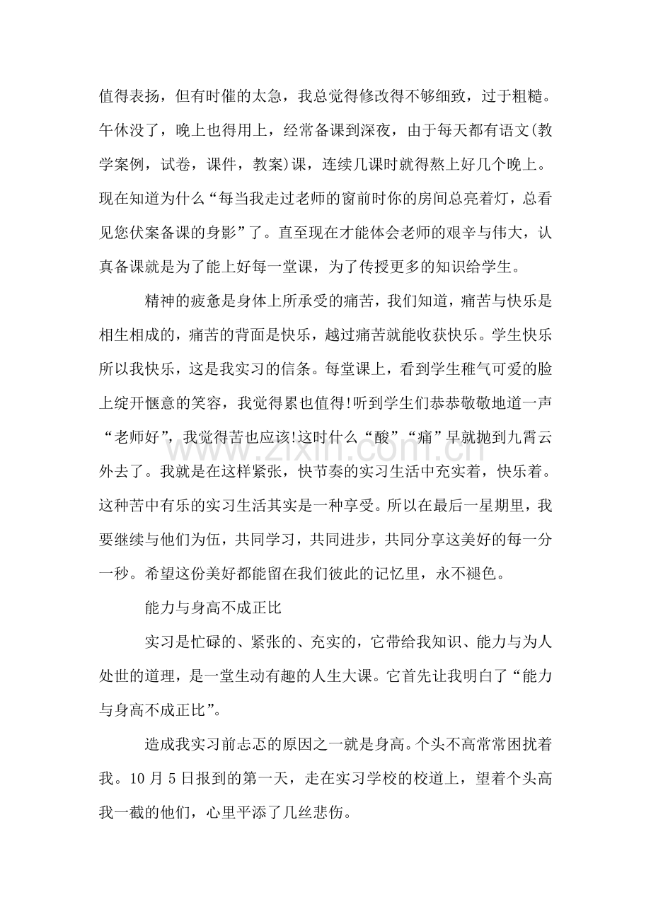 师范专业实习报告.doc_第2页