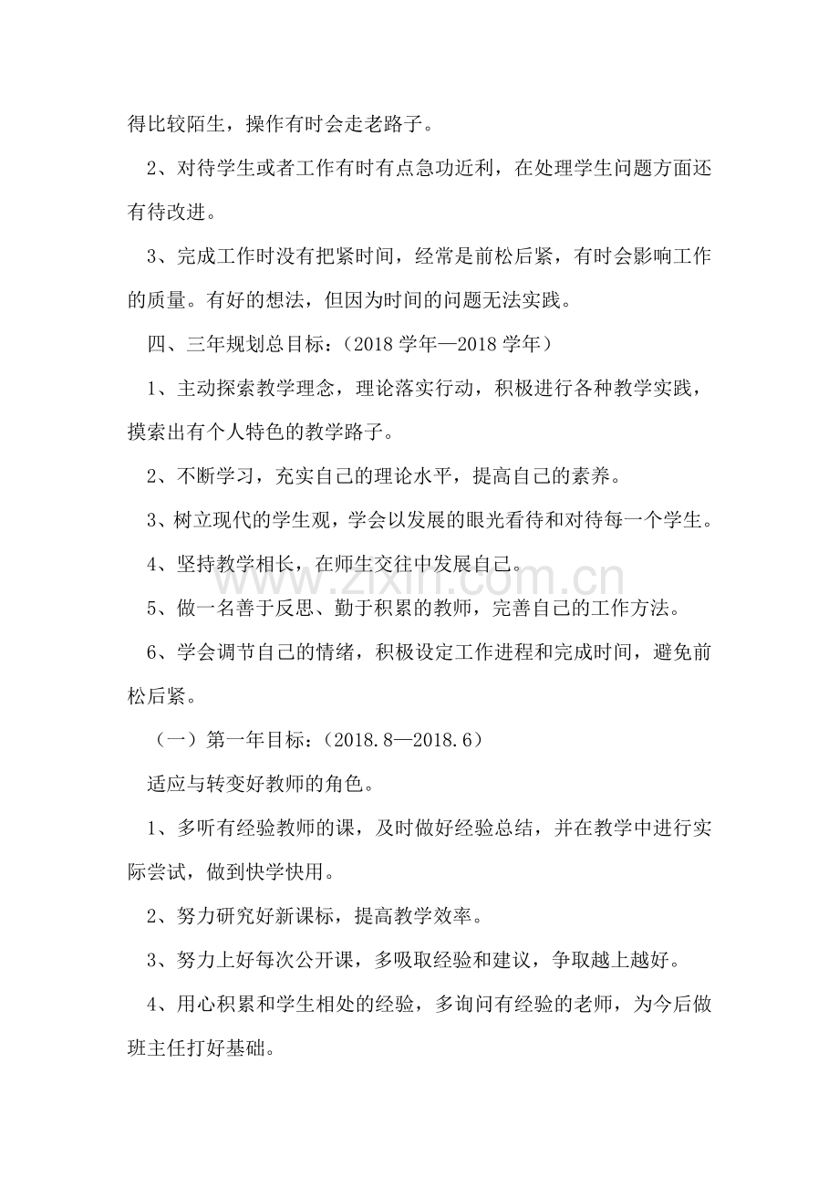 新教师个人发展规划.doc_第2页