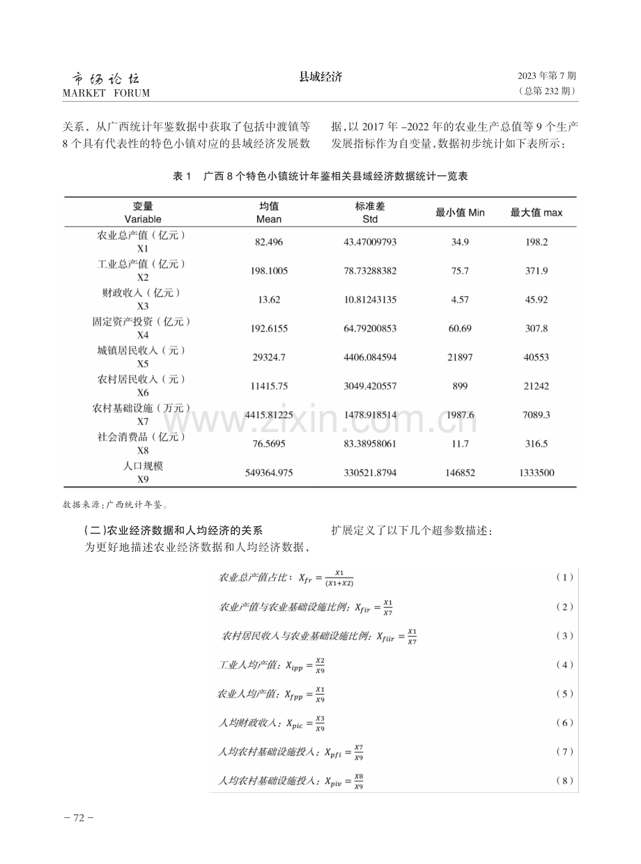 供给侧结构性改革背景下广西县域经济与特色小镇耦合与实证研究.pdf_第3页