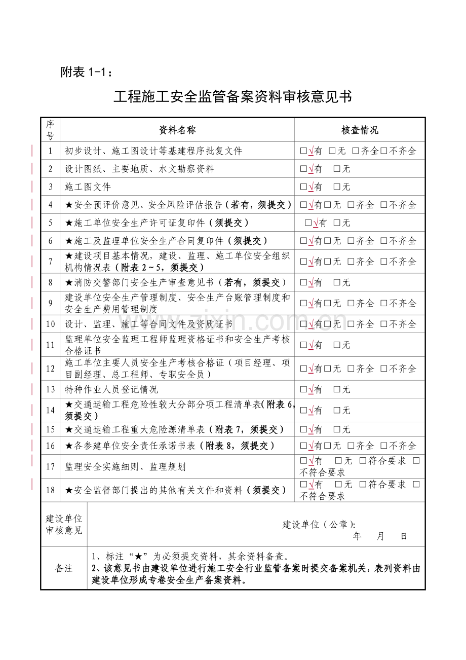 佛山市交通运输工程安全监管表(附件1-5表格)[1]..doc_第2页