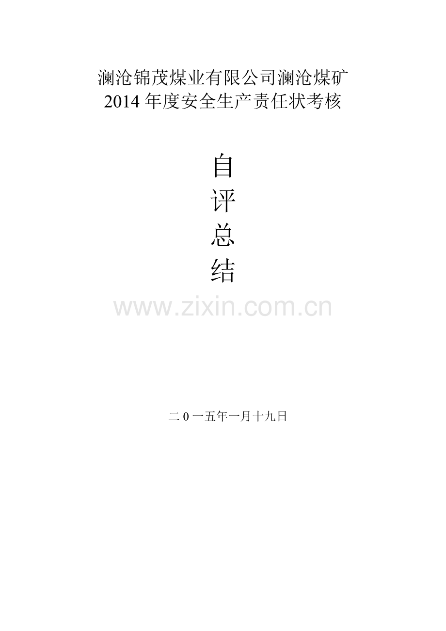2014年安全考核总结.doc_第2页
